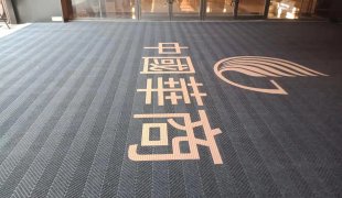 Matrix custom logo mat