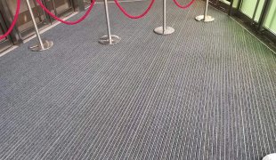 aluminum grid entrance matting