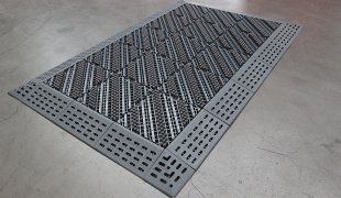 TB-Tri Brush-interlocking modular entrance matting System