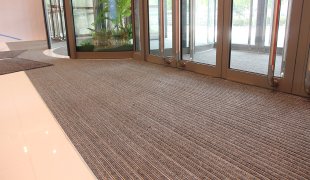 entryway walkoff matting system